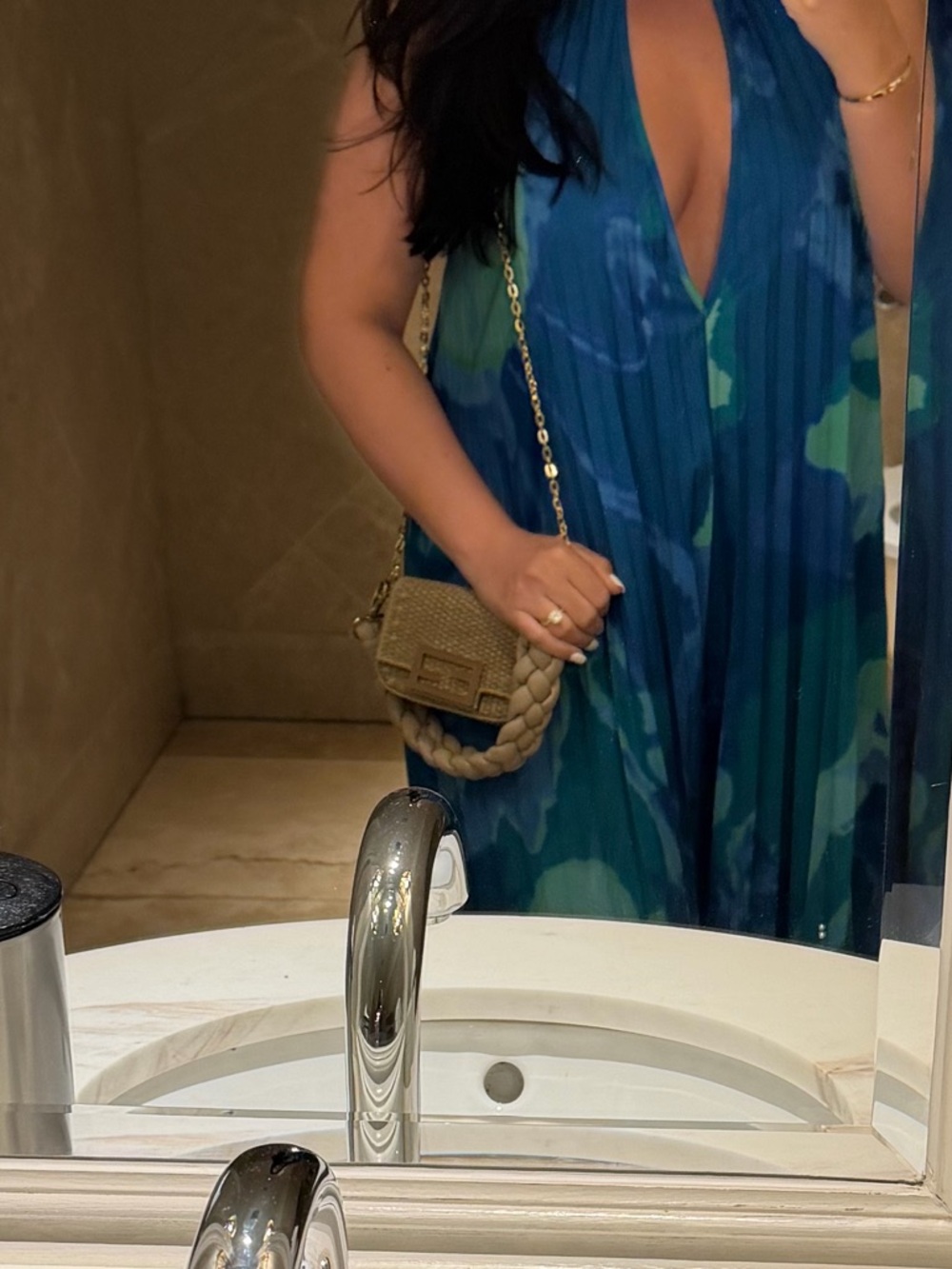 Nano Baguette Crossbody Bag